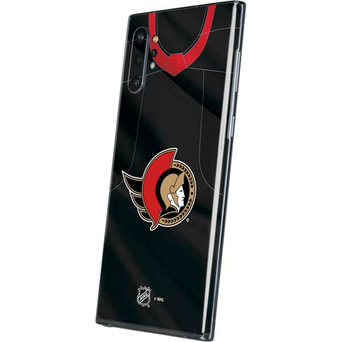 NHL Ottawa Senators Home Jersey Galaxy Note 10 Plus Skin