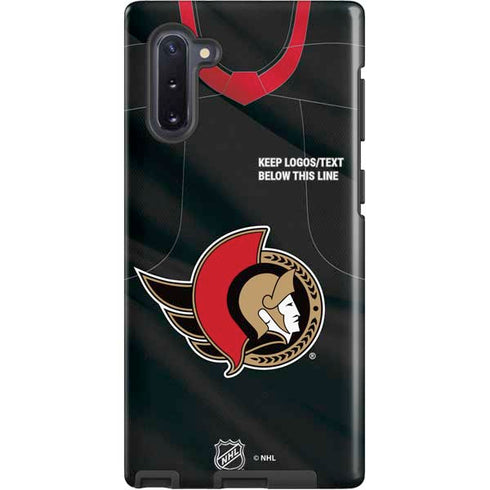 NHL Ottawa Senators Home Jersey Galaxy Note 10 Pro Case