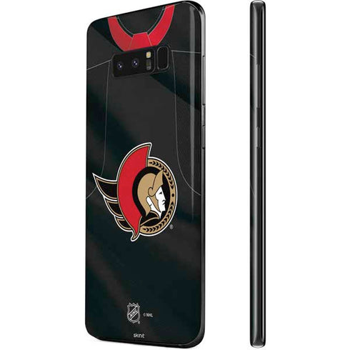 NHL Ottawa Senators Home Jersey Galaxy Note 8 Skin