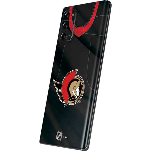 NHL Ottawa Senators Home Jersey Galaxy Note20 5G Skin