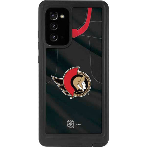 NHL Ottawa Senators Home Jersey Galaxy Note20 5G Waterproof Case