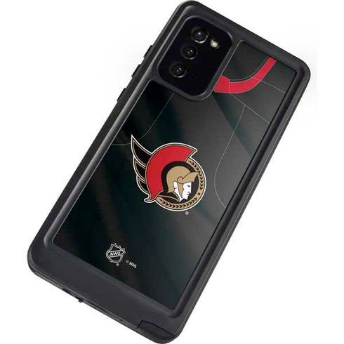 NHL Ottawa Senators Home Jersey Galaxy Note20 5G Waterproof Case