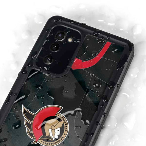 NHL Ottawa Senators Home Jersey Galaxy Note20 5G Waterproof Case
