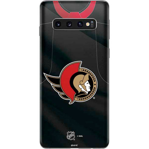 NHL Ottawa Senators Home Jersey Galaxy S10 Skin