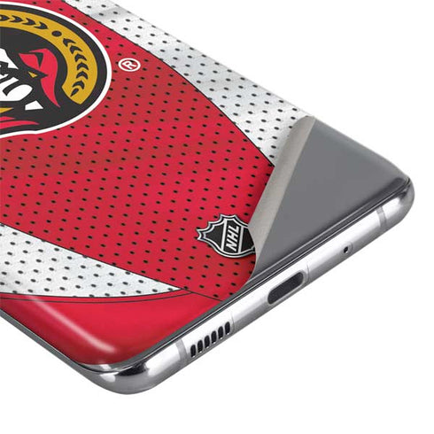 NHL Ottawa Senators Home Jersey Galaxy S20 Plus Skin