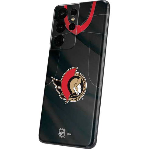 NHL Ottawa Senators Home Jersey Galaxy S21 Ultra 5G Skin