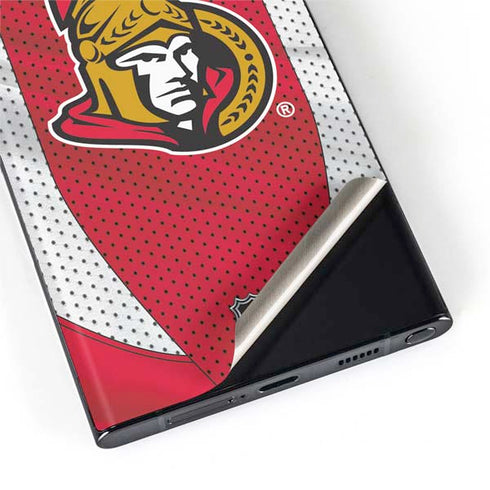 NHL Ottawa Senators Home Jersey Galaxy S22 Ultra Skin