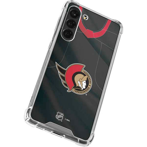 NHL Ottawa Senators Home Jersey Galaxy S23 FE Clear Case