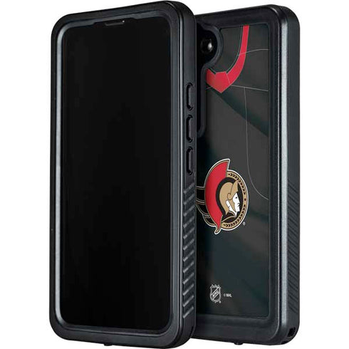 NHL Ottawa Senators Home Jersey Galaxy S23 Plus Waterproof Case