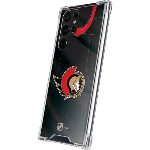 NHL Ottawa Senators Home Jersey Galaxy S23 Ultra Clear Case