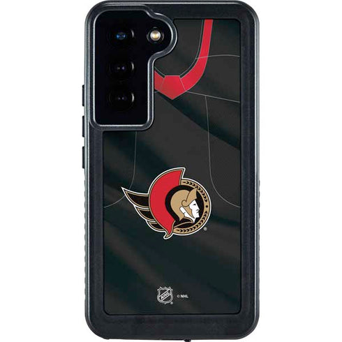 NHL Ottawa Senators Home Jersey Galaxy S23 Waterproof Case