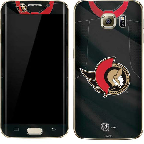 NHL Ottawa Senators Home Jersey Galaxy S7 Edge Skin