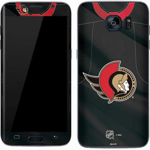 NHL Ottawa Senators Home Jersey Galaxy S7 Skin
