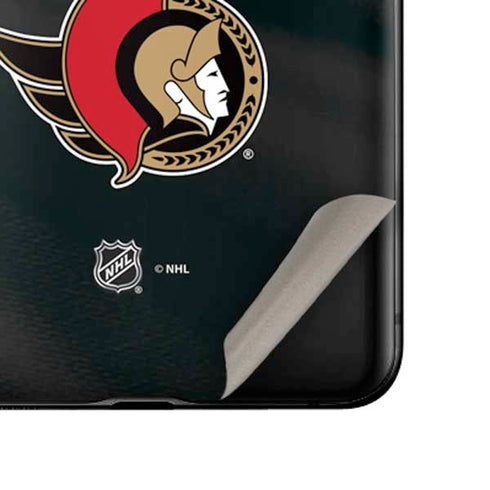 NHL Ottawa Senators Home Jersey Galaxy Z Flip Skin