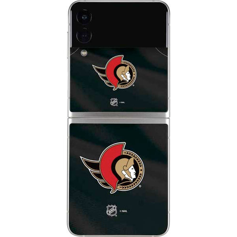 NHL Ottawa Senators Home Jersey Galaxy Z Flip3 5G Skin