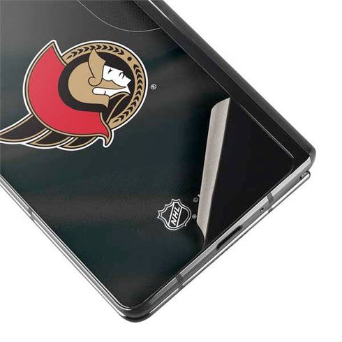 NHL Ottawa Senators Home Jersey Galaxy Z Fold2 5G Skin