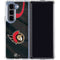 NHL Ottawa Senators Home Jersey Galaxy Z Fold5 5G Clear Case