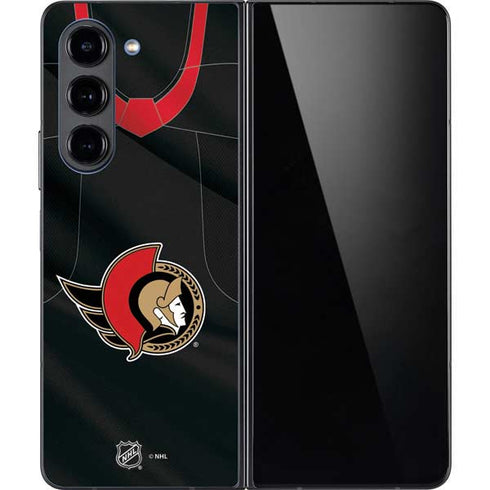 NHL Ottawa Senators Home Jersey Galaxy Z Fold5 5G Skin