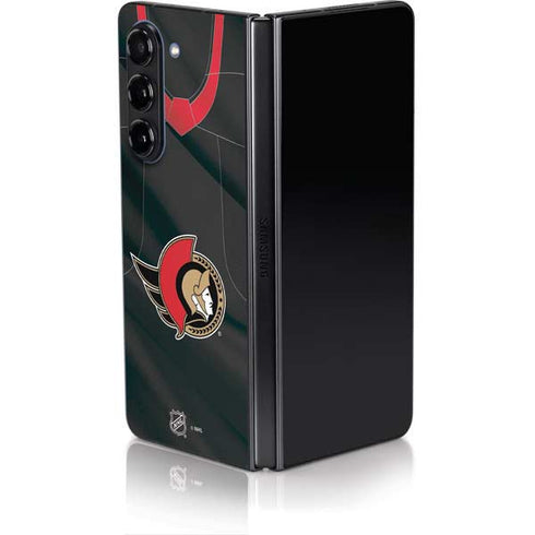 NHL Ottawa Senators Home Jersey Galaxy Z Fold5 5G Skin