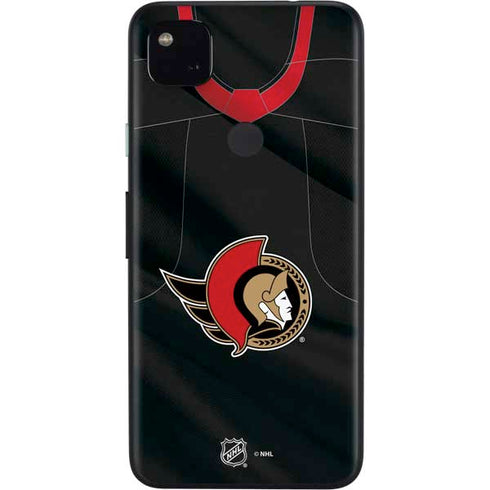 NHL Ottawa Senators Home Jersey Google Pixel 4a Skin