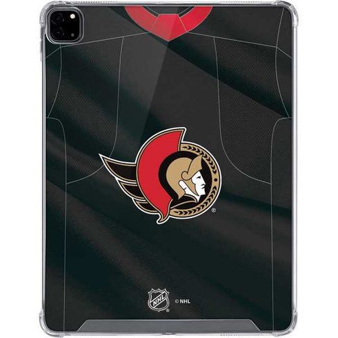NHL Ottawa Senators Home Jersey iPad Pro 12.9in (2020) Clear Case