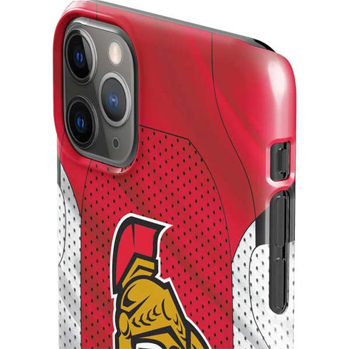 NHL Ottawa Senators Home Jersey iPhone 11 Pro Max Lite Case