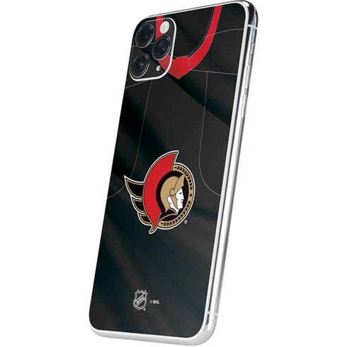 NHL Ottawa Senators Home Jersey iPhone 11 Pro Max Skin