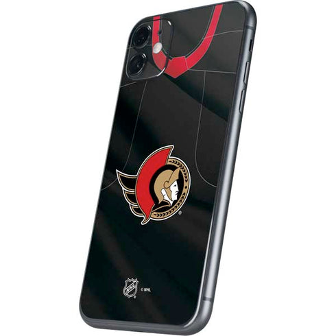 NHL Ottawa Senators Home Jersey iPhone 11 Skin
