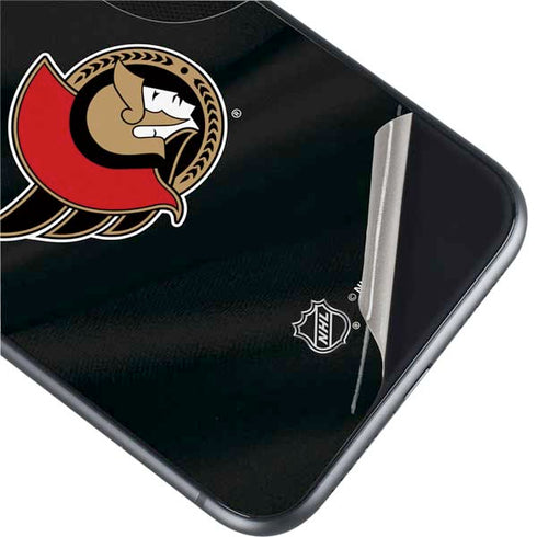 NHL Ottawa Senators Home Jersey iPhone 11 Skin