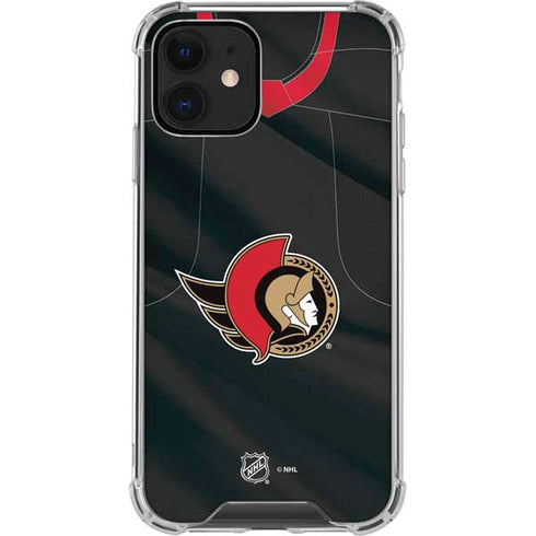 NHL Ottawa Senators Home Jersey iPhone 12 Clear Case