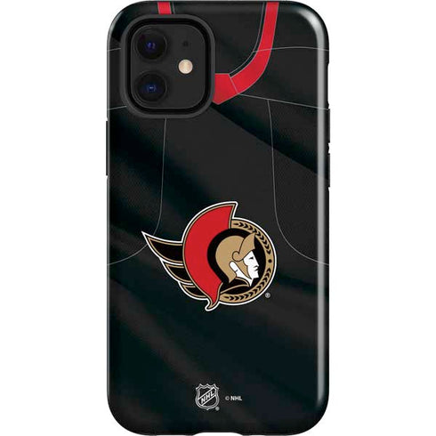 NHL Ottawa Senators Home Jersey iPhone 12 Mini Impact Case