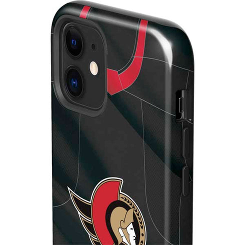 NHL Ottawa Senators Home Jersey iPhone 12 Mini Impact Case