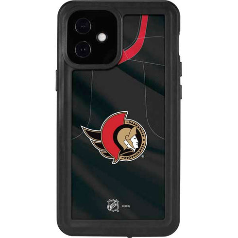 NHL Ottawa Senators Home Jersey iPhone 12 Mini Waterproof Case
