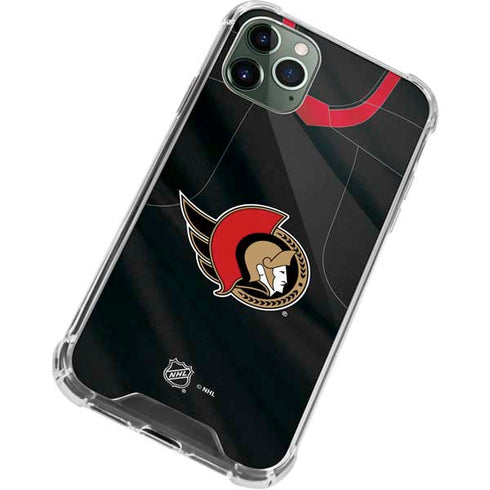 NHL Ottawa Senators Home Jersey iPhone 12 Pro Clear Case