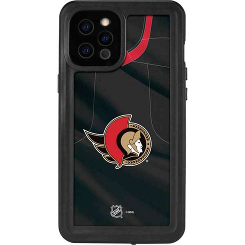 NHL Ottawa Senators Home Jersey iPhone 12 Pro Max Waterproof Case