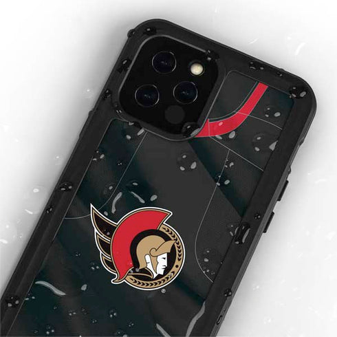 NHL Ottawa Senators Home Jersey iPhone 12 Pro Max Waterproof Case