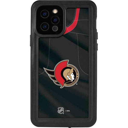 NHL Ottawa Senators Home Jersey iPhone 12 Pro Waterproof Case