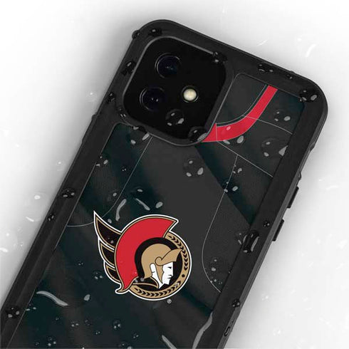 NHL Ottawa Senators Home Jersey iPhone 12 Waterproof Case