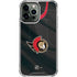NHL Ottawa Senators Home Jersey iPhone 13 Pro Max Clear Case