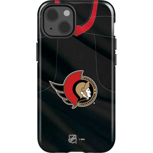 NHL Ottawa Senators Home Jersey iPhone 14 Impact Case