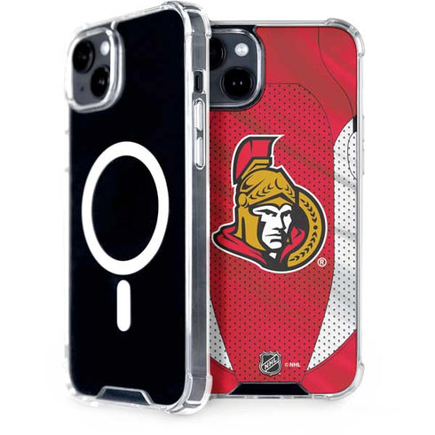 NHL Ottawa Senators Home Jersey iPhone 15 MagSafe Case