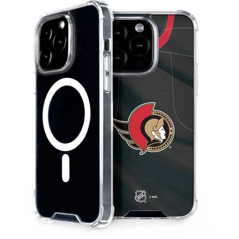 NHL Ottawa Senators Home Jersey iPhone 15 Pro MagSafe Case