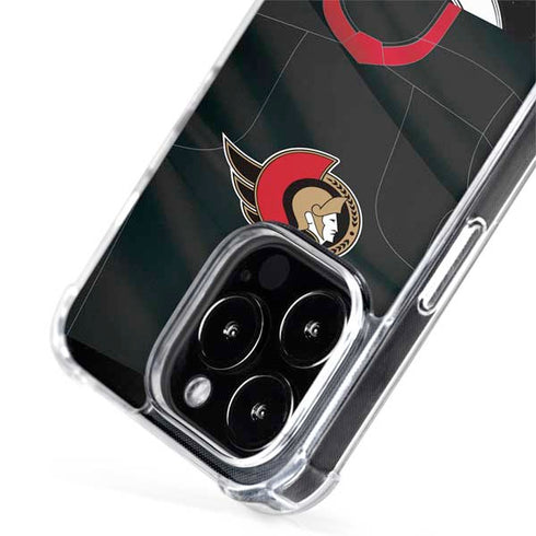 NHL Ottawa Senators Home Jersey iPhone 15 Pro MagSafe Case