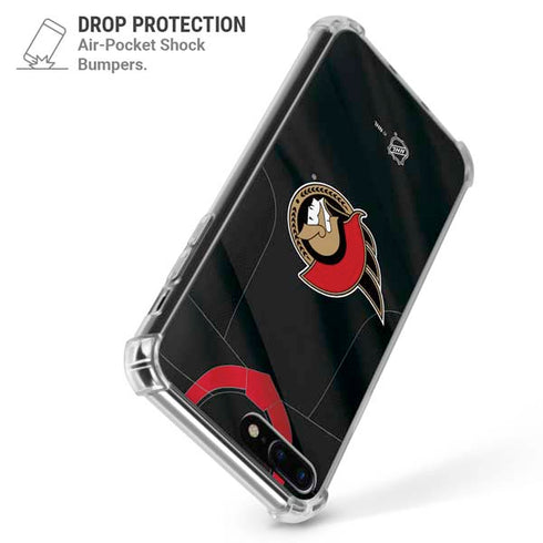 NHL Ottawa Senators Home Jersey iPhone 7/8 Plus Clear Case