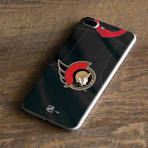 NHL Ottawa Senators Home Jersey iPhone 8 Plus Skin