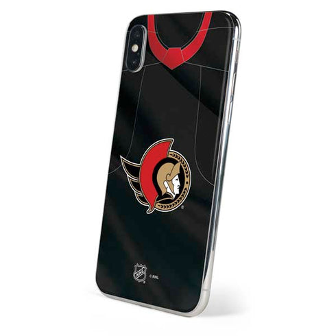 NHL Ottawa Senators Home Jersey iPhone XS Max Skin