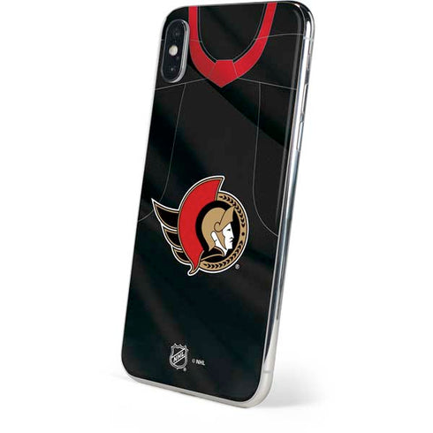 NHL Ottawa Senators Home Jersey iPhone XS Skin