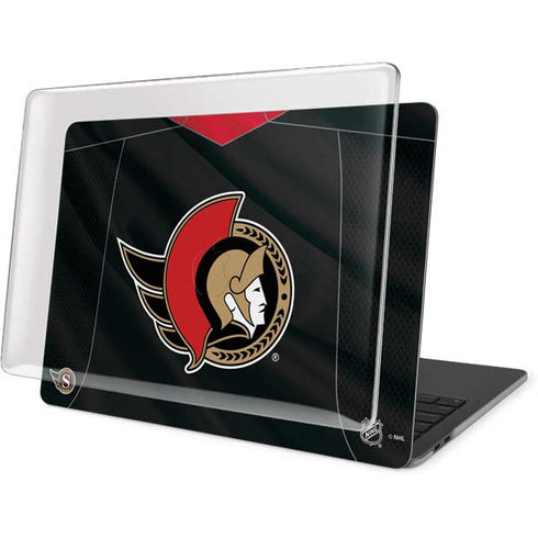 NHL Ottawa Senators Home Jersey MacBook Pro 15in (2016-19) Case plus Skin