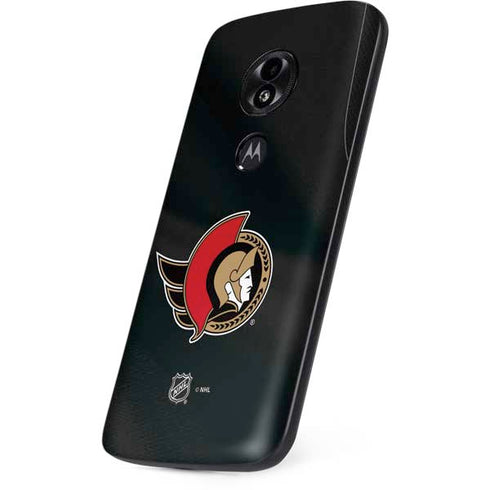 NHL Ottawa Senators Home Jersey Moto E5 Play Skin