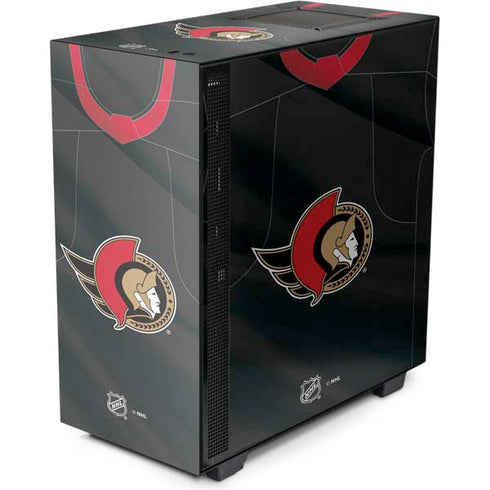 NHL Ottawa Senators Home Jersey NZXT H510 Compact ATX Mid-Tower Case Skin